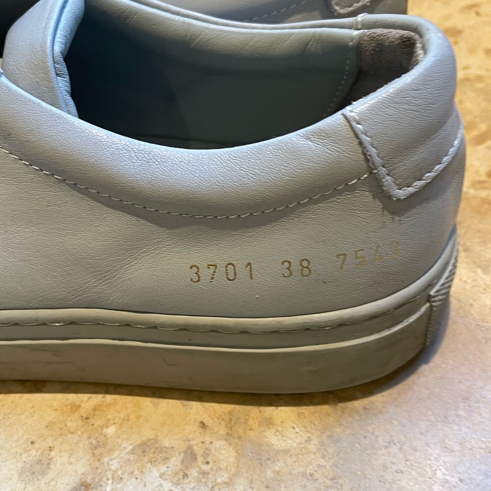 Common Projects Light Grey Achilles Sneakers - image 3